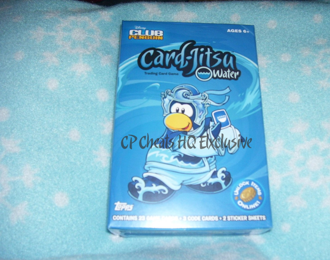club penguin cards for sale. Card Jitsu Water Trading Cards